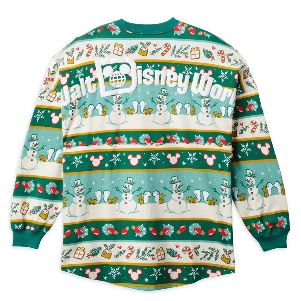 Disney Holiday Christmas Spirit Jersey XS WDW parks